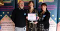 Image of colleagues winning Healthwatch Middlesbrough Innovation Award