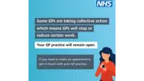 Image explaining GP's will remain open