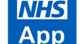 NHS App Ident White On Blue