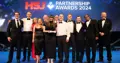 Image pictured at the HSJ awards