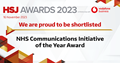 HSJ awards 2023 NHS NENC ICB shortlisted for NHS communications initiative of the year award
