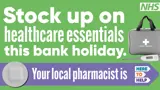 Image explaining order prescriptions for August bank holiday